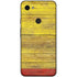 Spain Flag Dark Wood Google Pixel 3a Skin